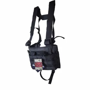 MCS Front Line Modular Chest Rig - Black