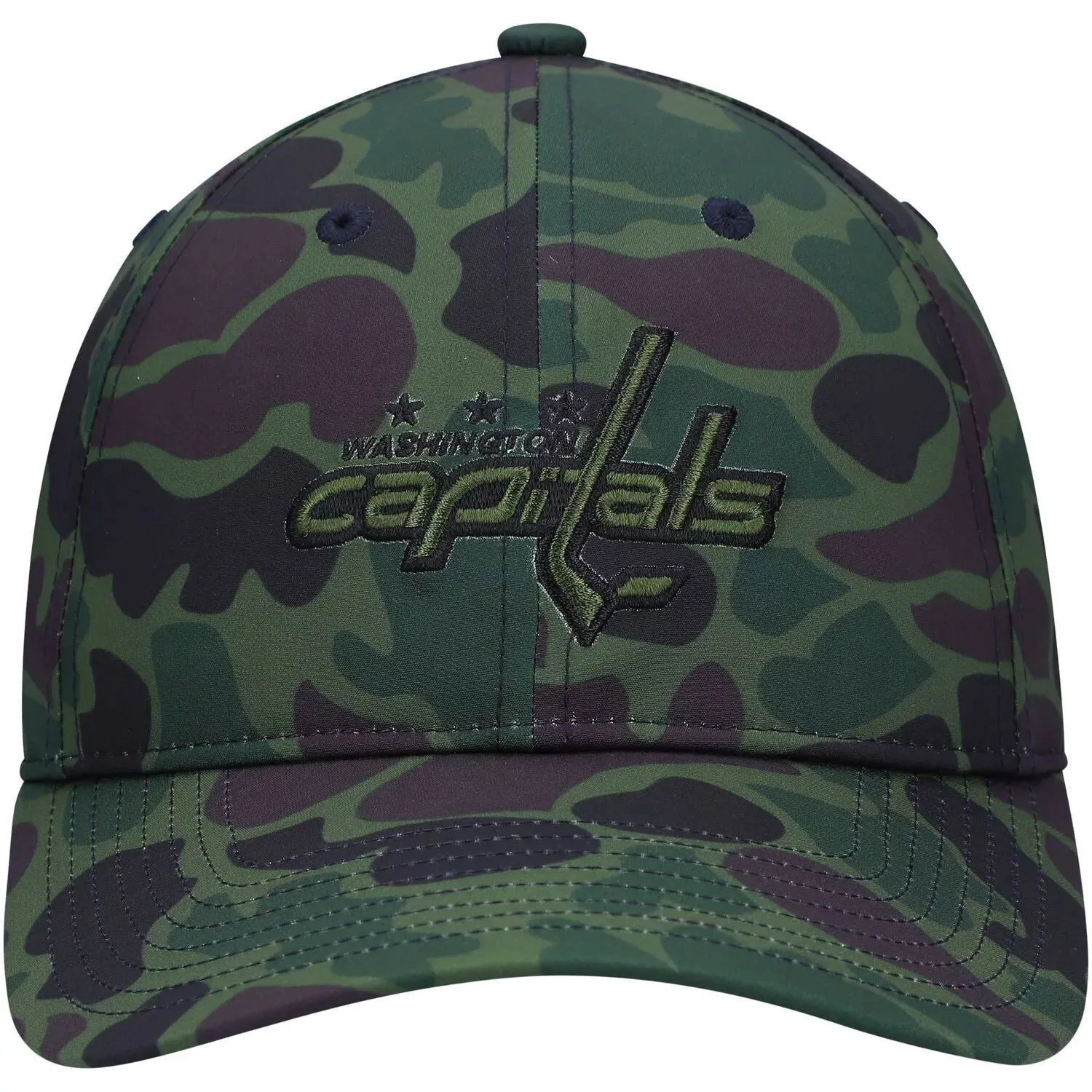 Men's adidas Camo Washington Capitals Locker Room Slouch Adjustable Cap