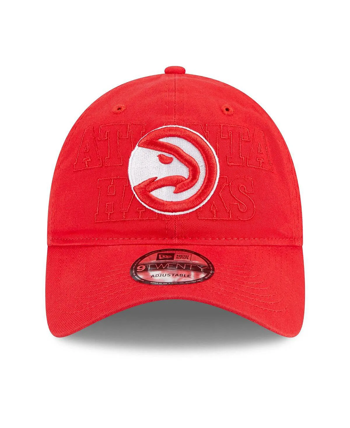 Men's Red Atlanta Hawks NBA Draft 9TWENTY 2023 New Era Adjustable Cap