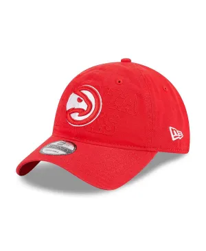 Men's Red Atlanta Hawks NBA Draft 9TWENTY 2023 New Era Adjustable Cap