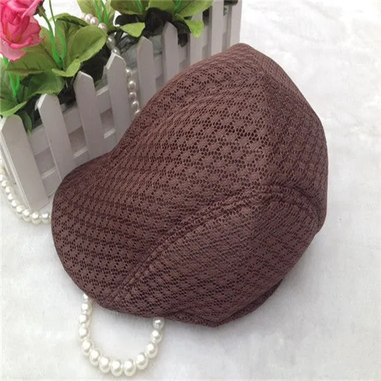 Mesh Men Beret Cap