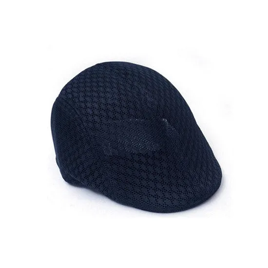 Mesh Men Beret Cap