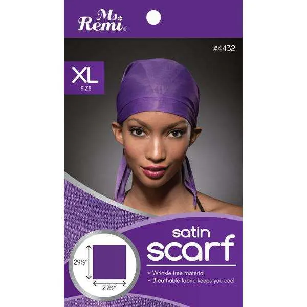 Ms. Remi Satin Scarf Xl Asst Color