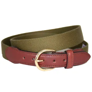 Olive Green Surcingle Children's Belt