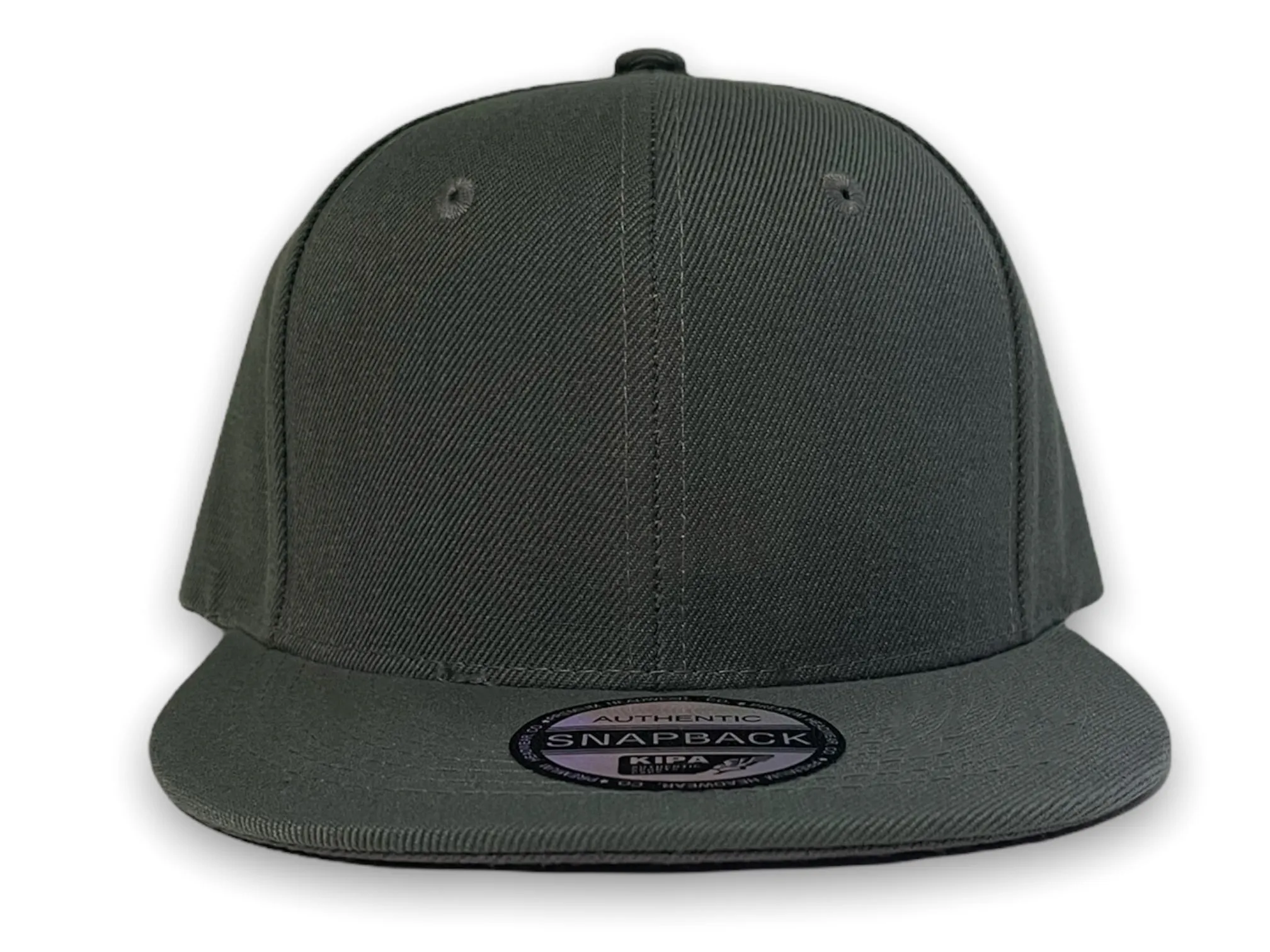 Olive Snap-Back Cap