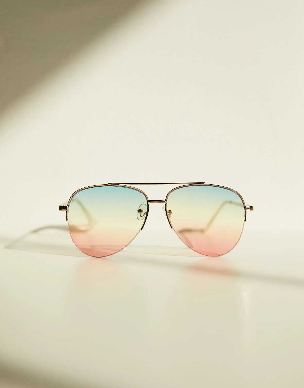 Ombre Aviator Sunglasses