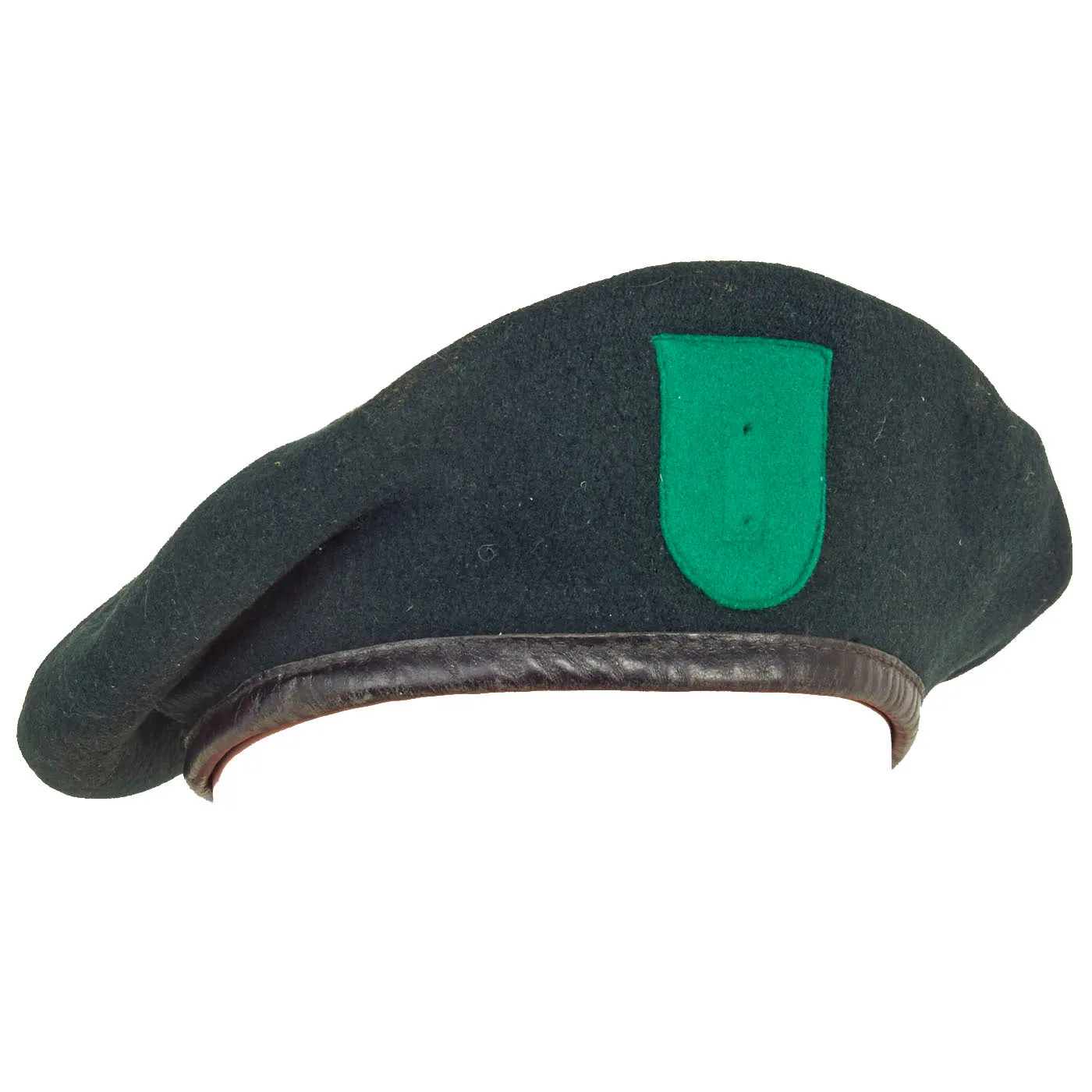 Original RARE U.S. 10th Special Forces Group 1st Issue Canadian-Made Beret with Early Cut-Edge Felt Flash- Dated 1962