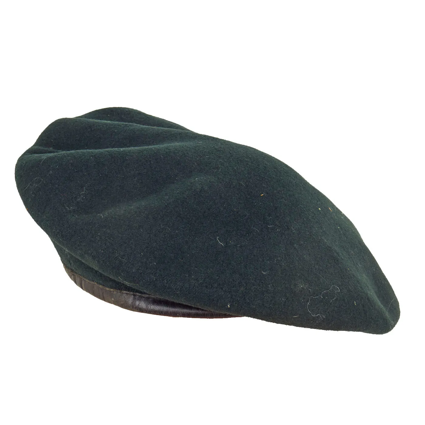 Original RARE U.S. 10th Special Forces Group 1st Issue Canadian-Made Beret with Early Cut-Edge Felt Flash- Dated 1962