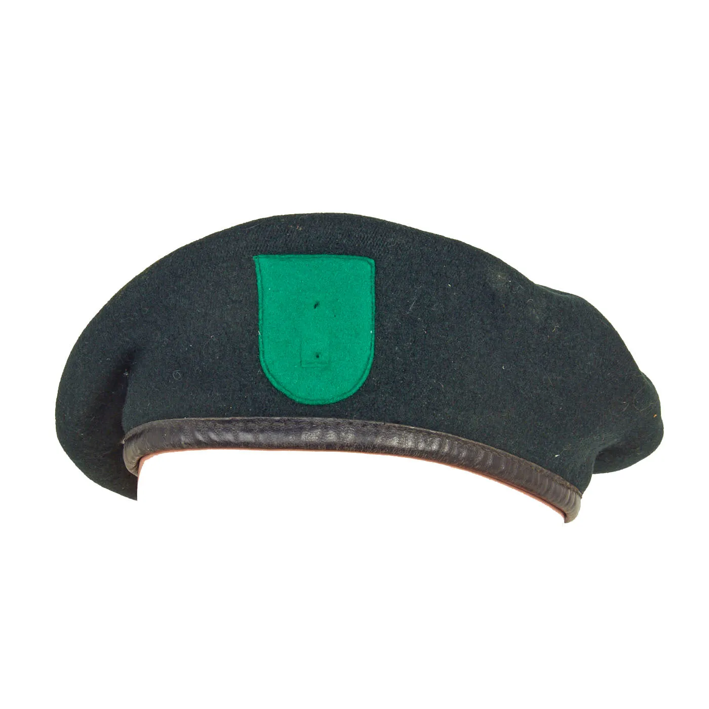 Original RARE U.S. 10th Special Forces Group 1st Issue Canadian-Made Beret with Early Cut-Edge Felt Flash- Dated 1962