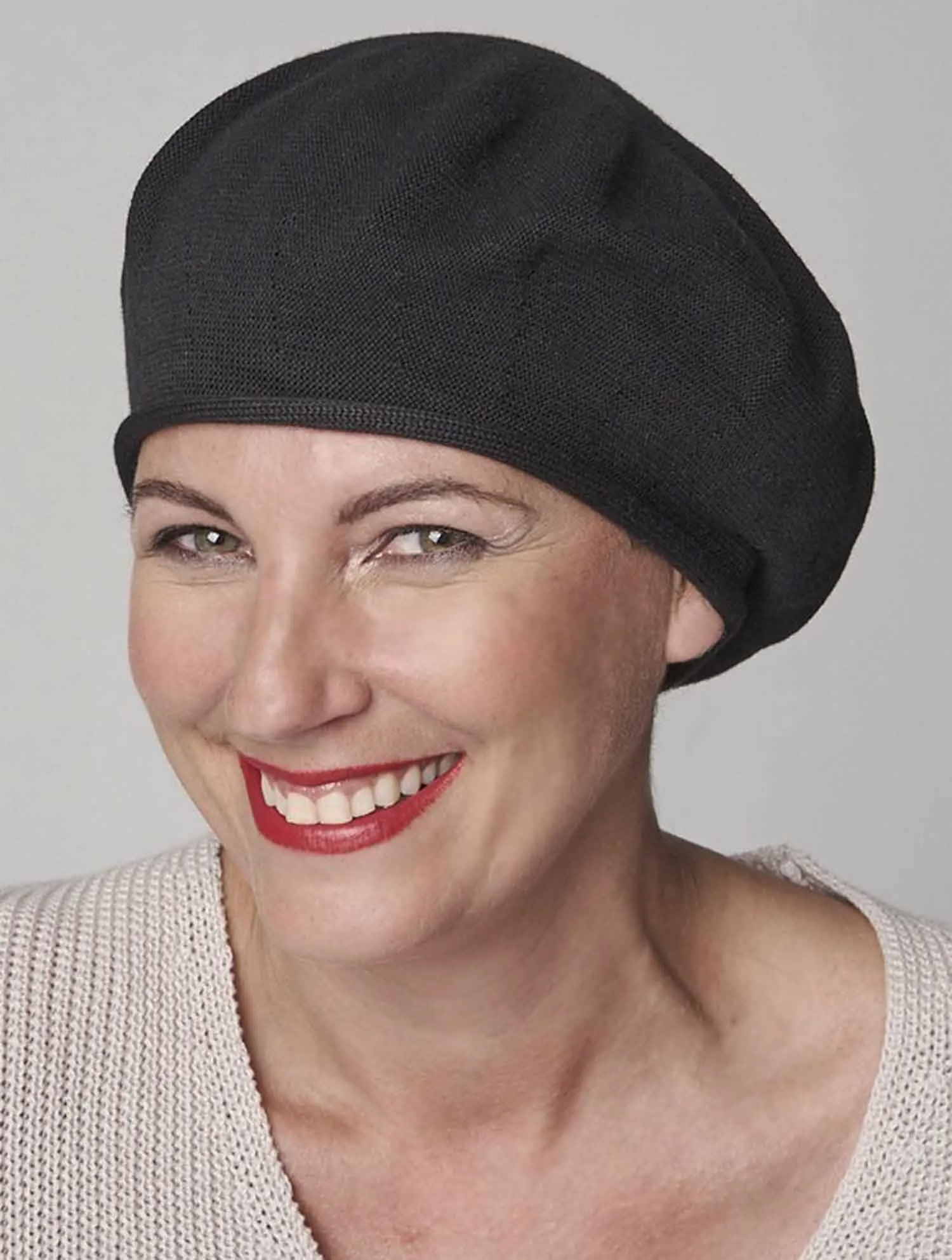 *Parkhurst 10-1/2 Inch Diameter Cotton Knit Beret, Style# 30016