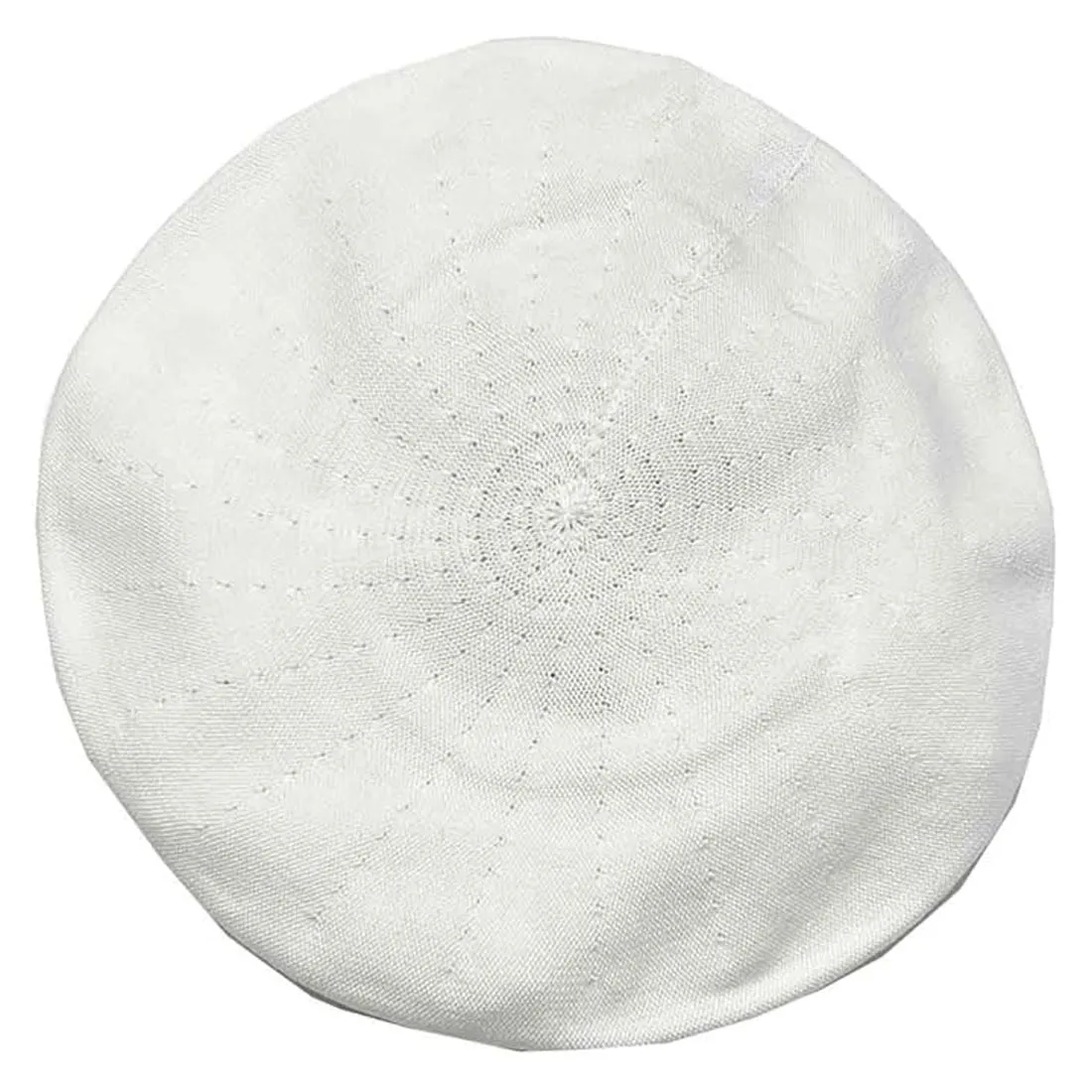 *Parkhurst 10-1/2 Inch Diameter Cotton Knit Beret, Style# 30016