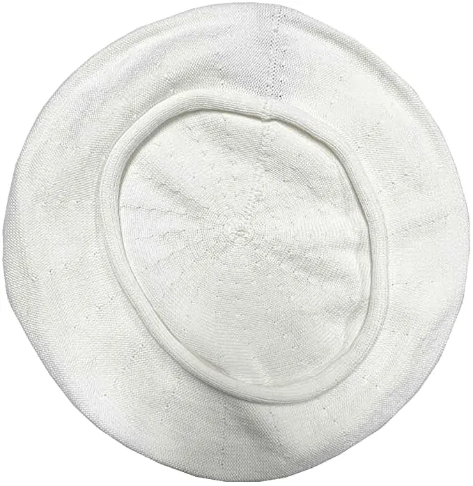 *Parkhurst 10-1/2 Inch Diameter Cotton Knit Beret, Style# 30016