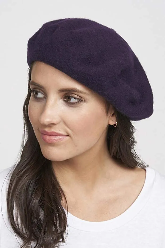 *Parkhurst Traditional Basque Unisex Wool Beret  Style#25001