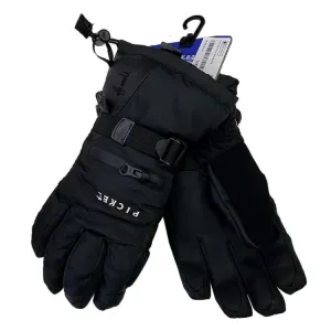 Pickel Men Snow Glove-BLACK