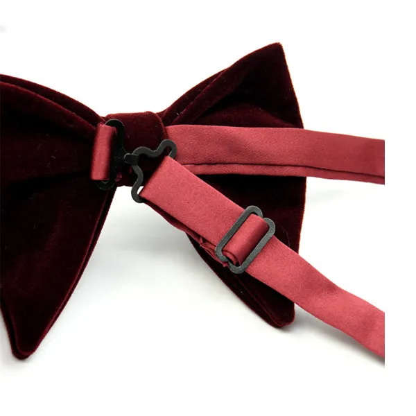 Plain Velvet Bow Ties 純色絲絨領結