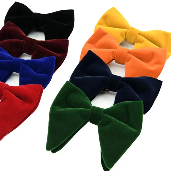 Plain Velvet Bow Ties 純色絲絨領結