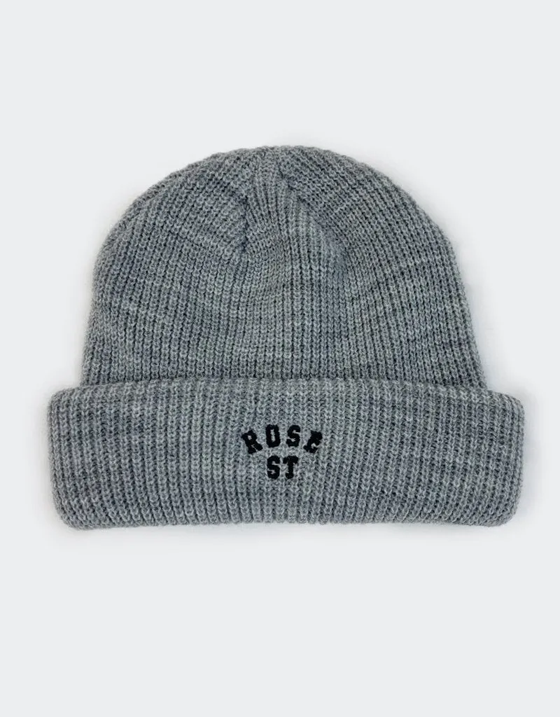 Rose Street Arc Logo Beanie: Assorted Colors