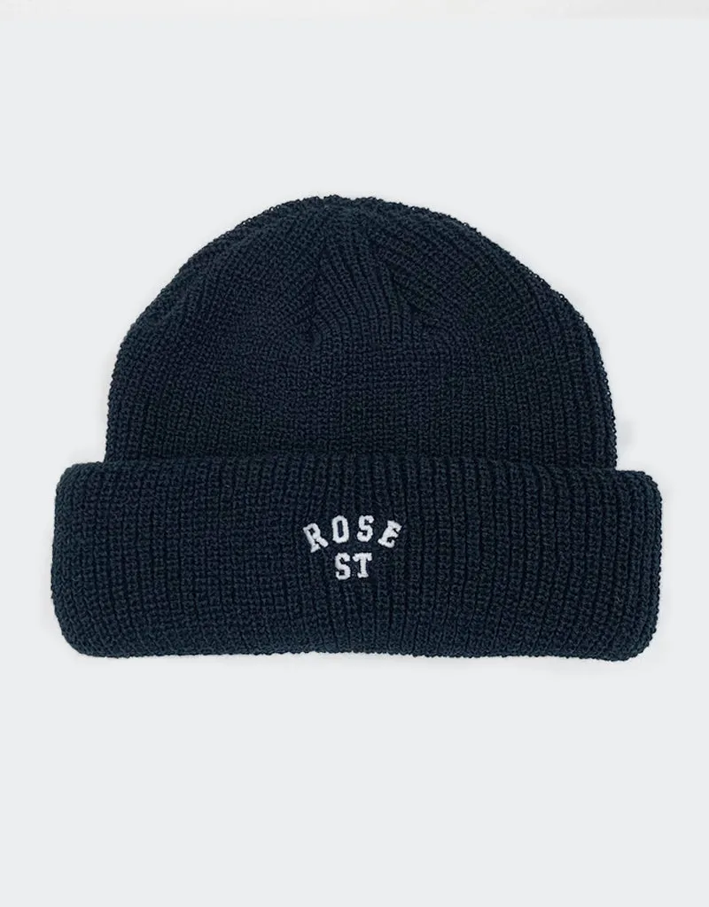 Rose Street Arc Logo Beanie: Assorted Colors