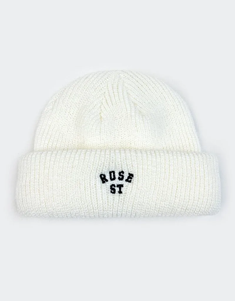 Rose Street Arc Logo Beanie: Assorted Colors