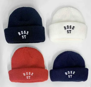 Rose Street Big Logo Beanie: Assorted Colors