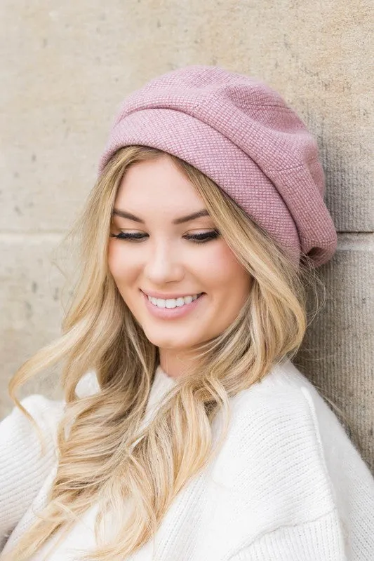 Roxanne Fold Over Beret