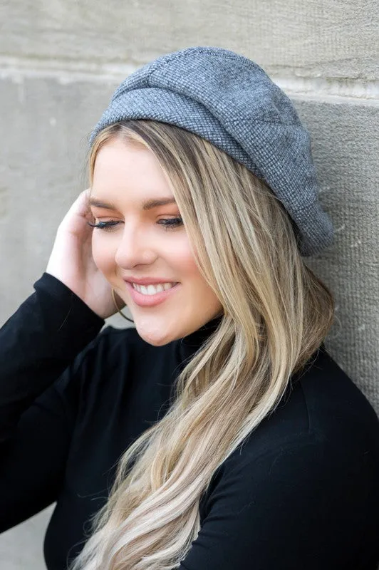 Roxanne Fold Over Beret