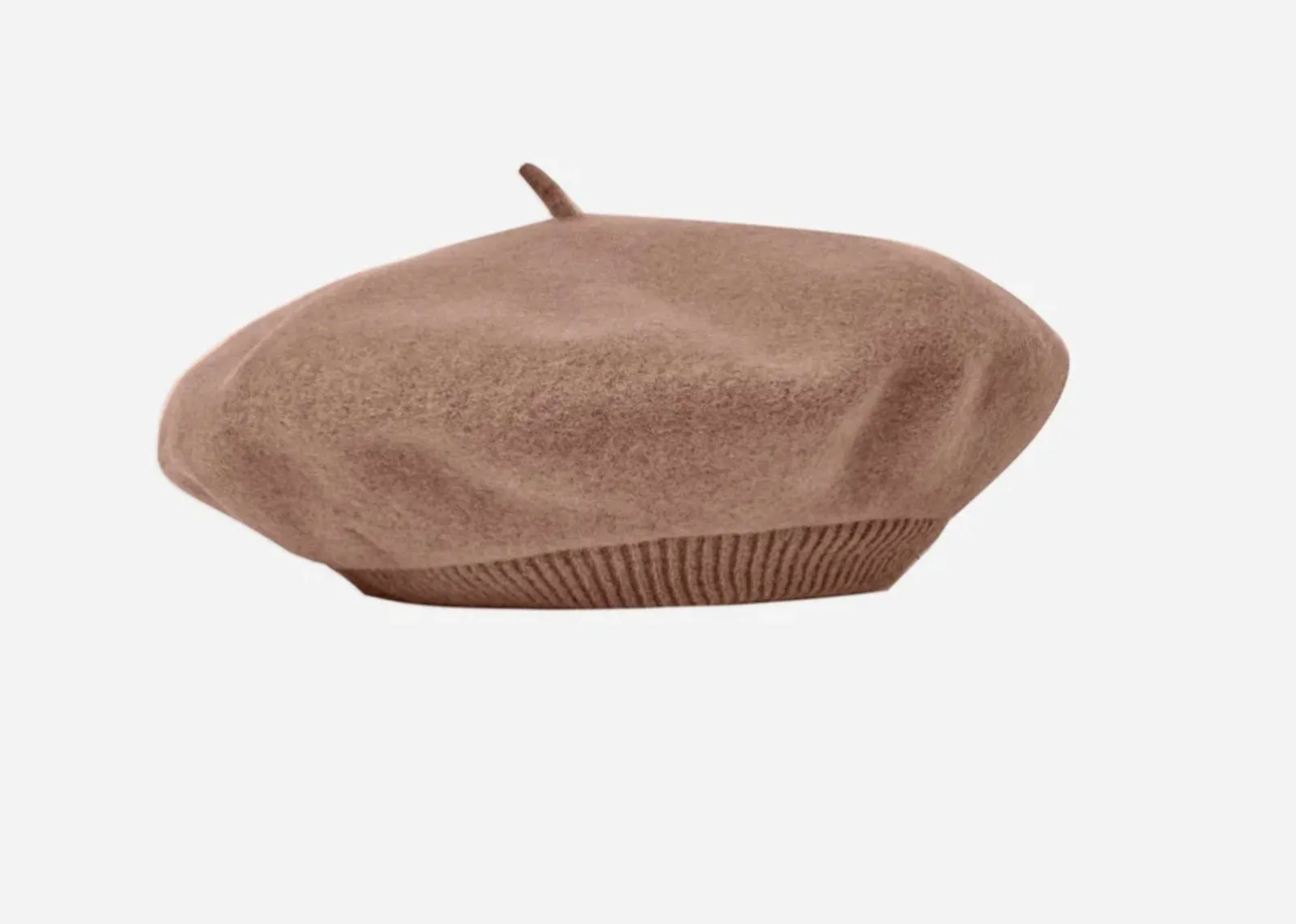 Rylee   Cru Little Girls Mocha Beret Hat