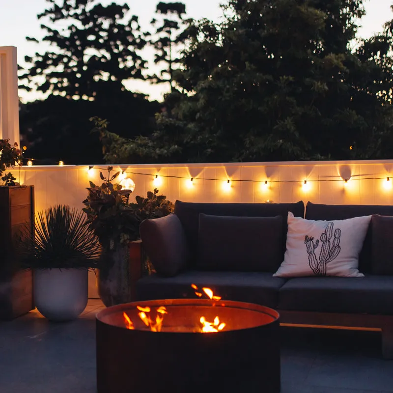 Solar Festoon Lights | Extension | Warm White | 25 Bulbs | FIESTA 