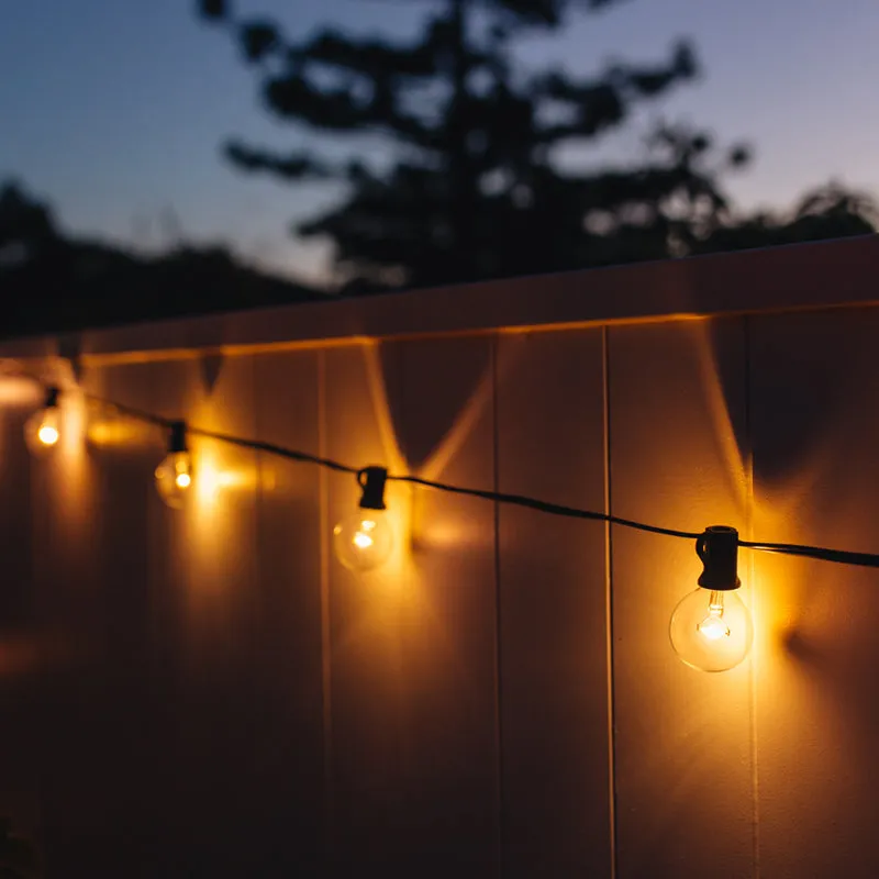 Solar Festoon Lights | Extension | Warm White | 25 Bulbs | FIESTA 