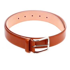 Sovereign Grade Light Brown Calfskin Dress Belt