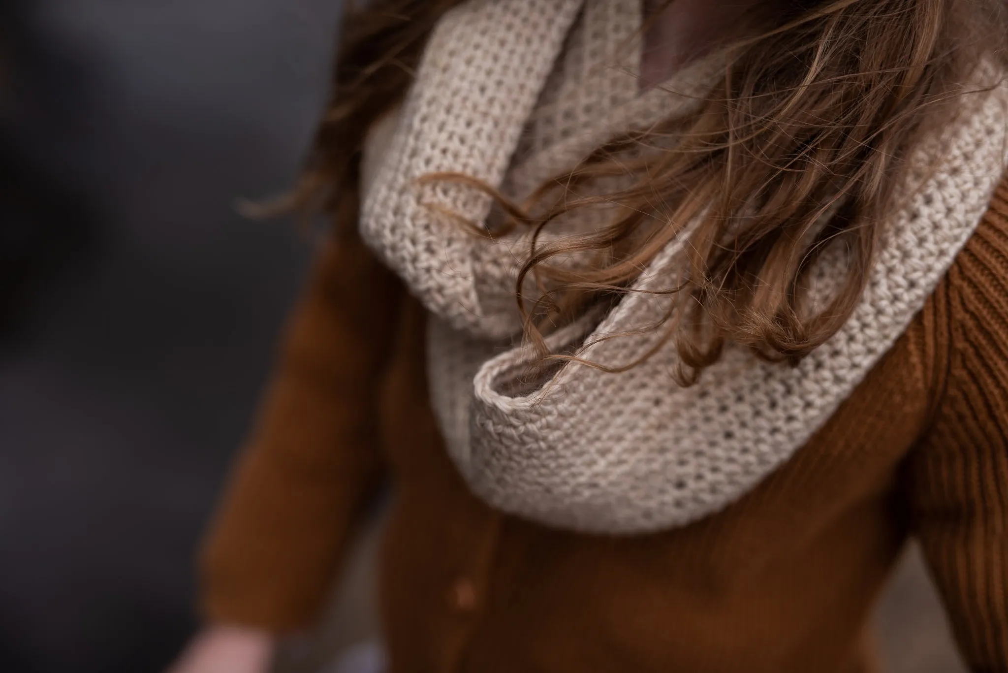 Sunrise Infinity Scarf Oatmeal