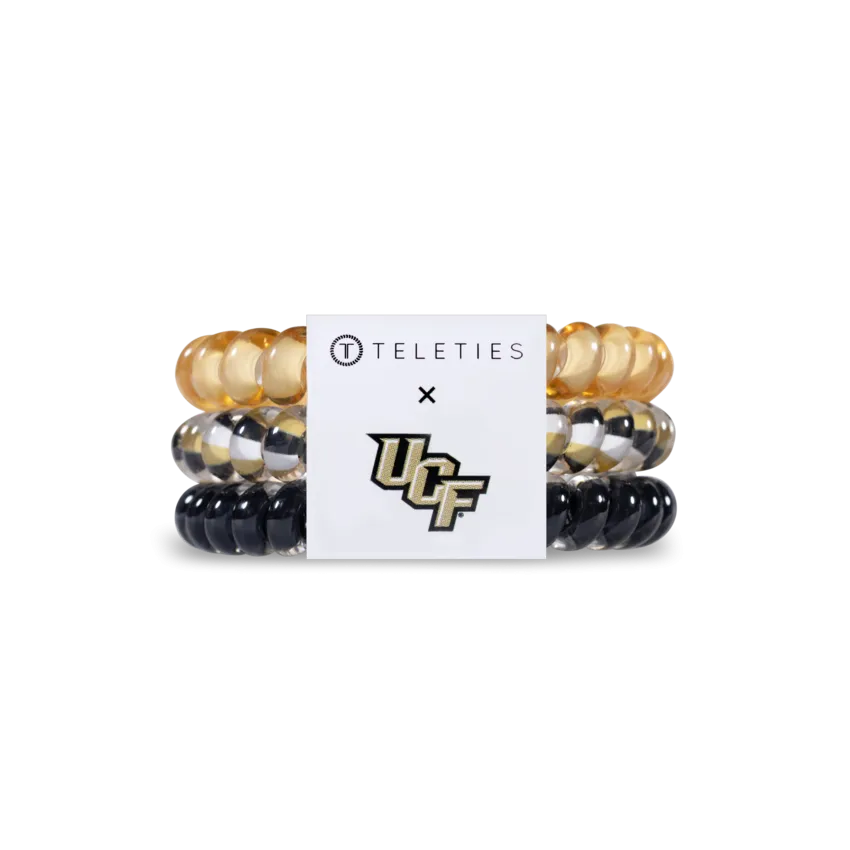 Teleties Hair Tie - Small Band Pack of 3 - University of Central Florida