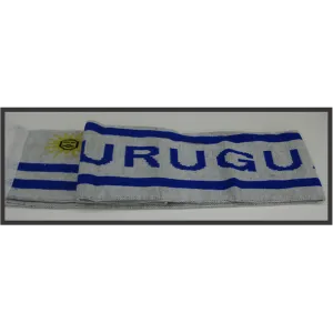 Uruguay Double Sided Knitted Scarf