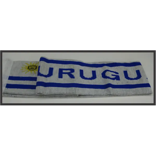 Uruguay Double Sided Knitted Scarf