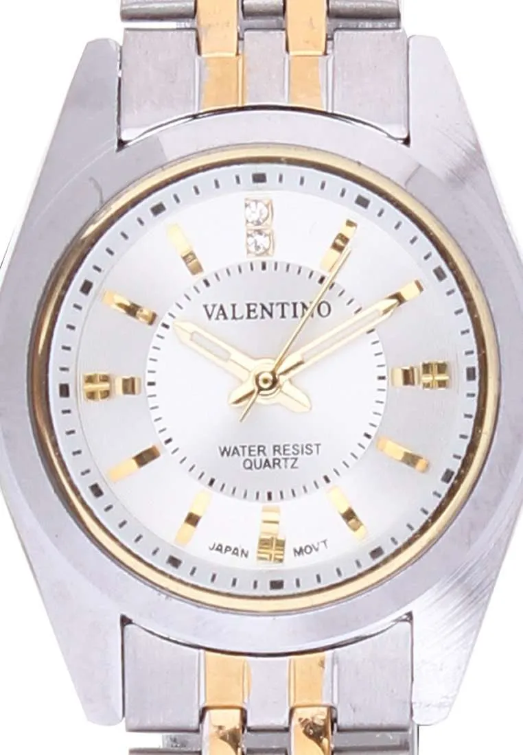 Valentino 20121691-TWO TONE - GOLD DIAL Stainless Steel Watch for Women