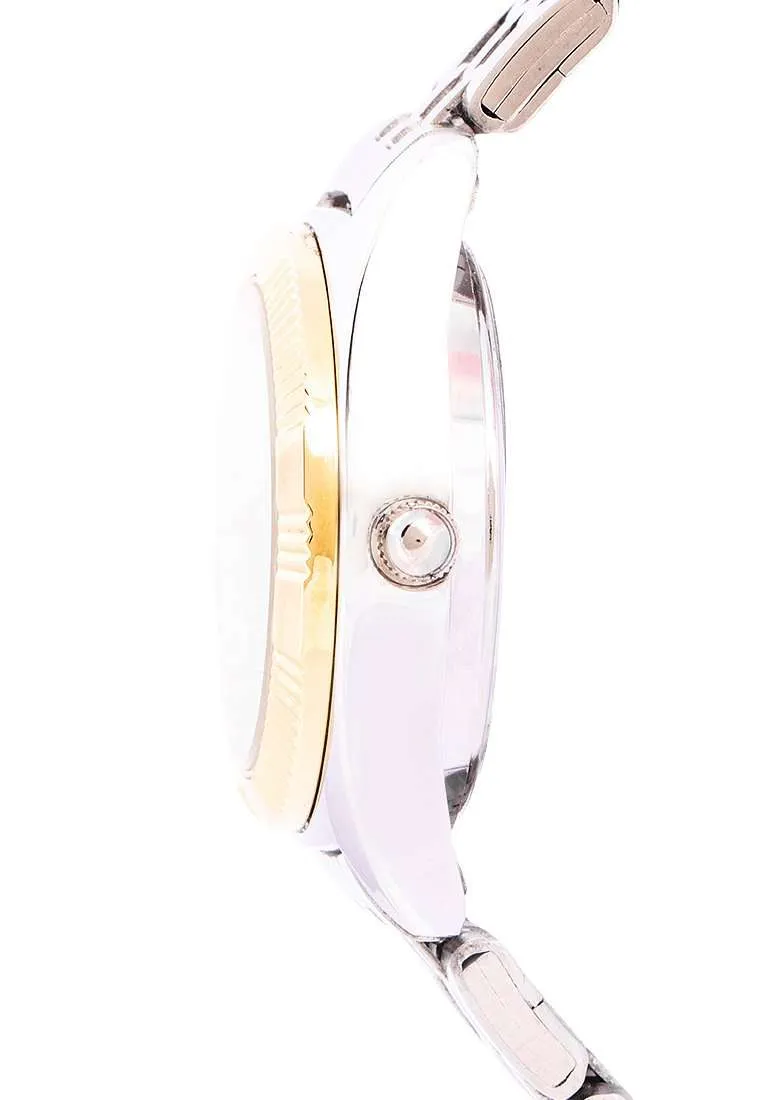 Valentino 20122250-GOLD DIAL Silver Watch for Women