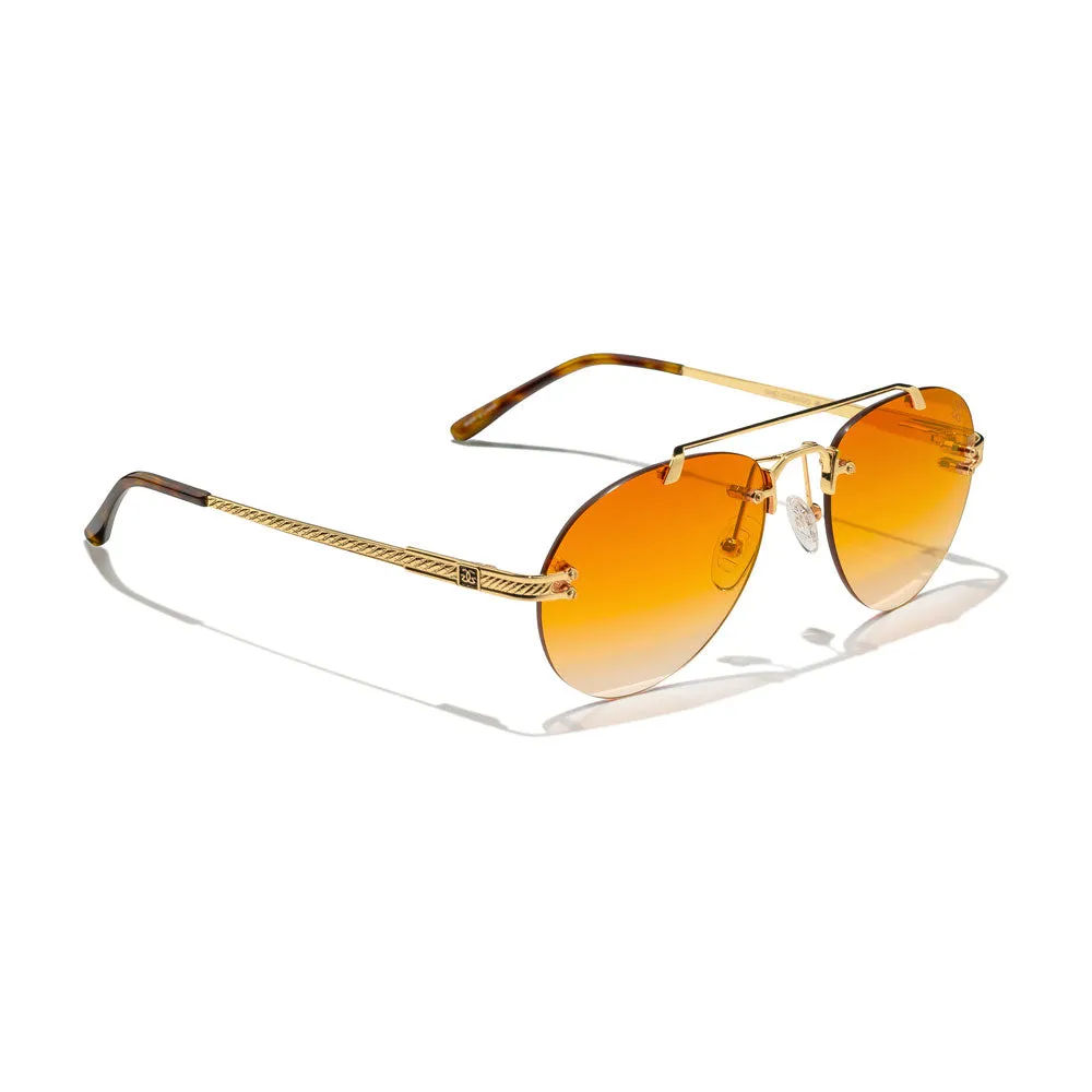 Women's Helios Aviator Frameless Sunglasses