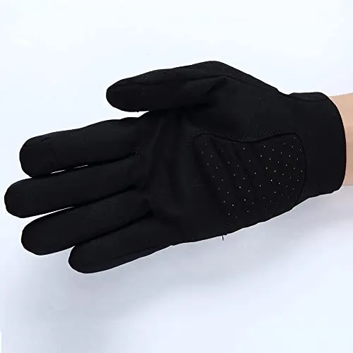 YKYW MTB Road Cycling Thermal Fleece Full Finger Gloves Windproof Waterproof Absorbing Anti-Slip XRD Technology Shockproof Reflective